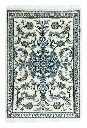 Tappeto Persero - Nain - 130 x 90 cm - bianco naturale