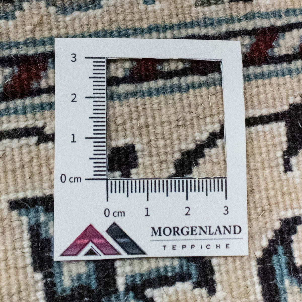 Tappeto Persero - Nain - 131 x 91 cm - bianco naturale