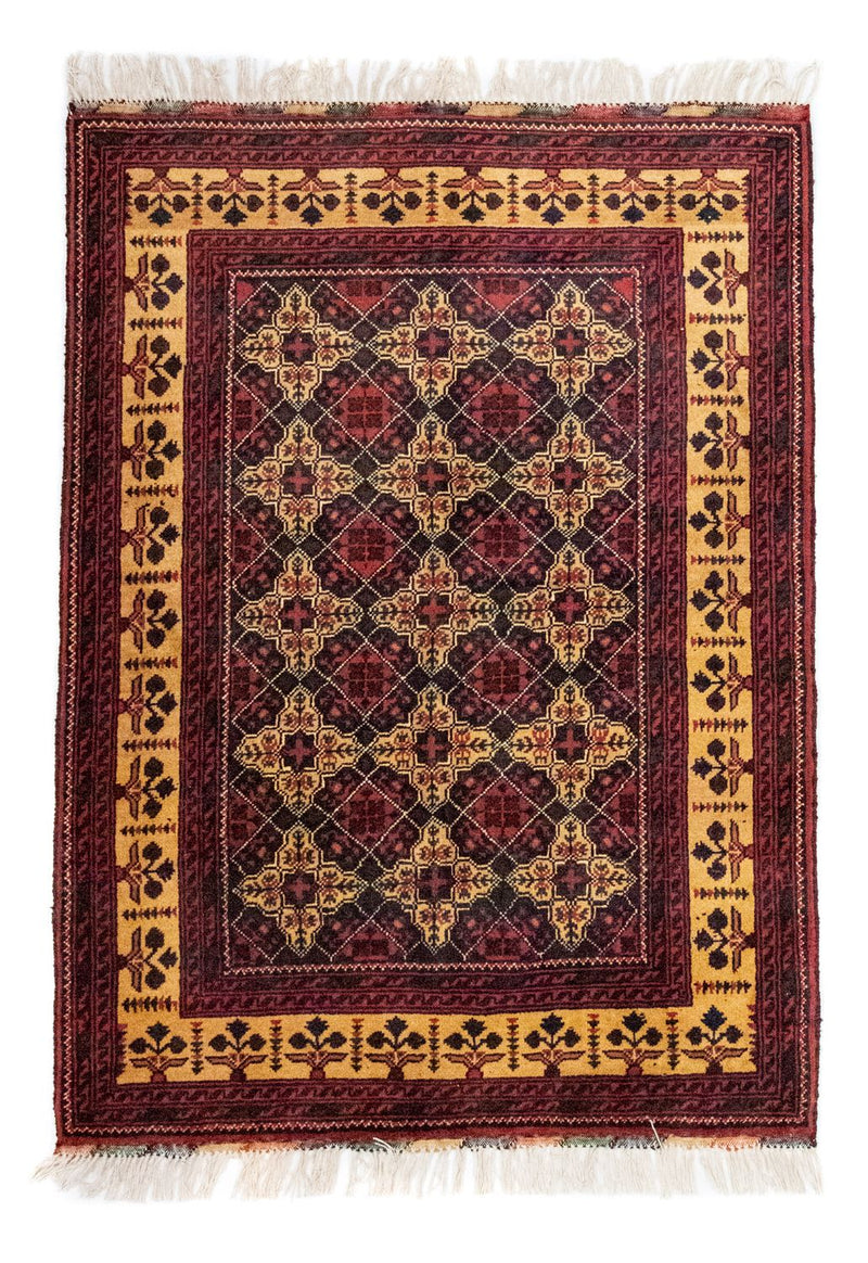 Tappeto afgano - 143 x 105 cm - blu