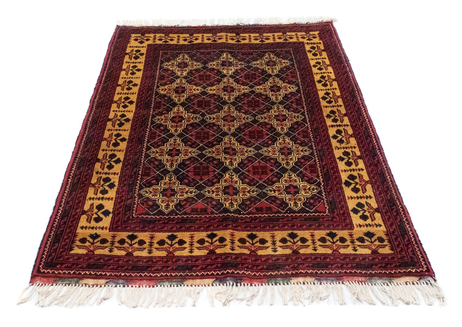 Tappeto afgano - 143 x 105 cm - blu
