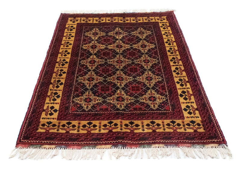 Tappeto afgano - 143 x 105 cm - blu