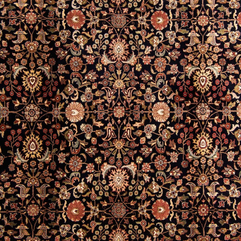 Tappeto orientale - Keshan - Indo - 312 x 201 cm - blu scuro