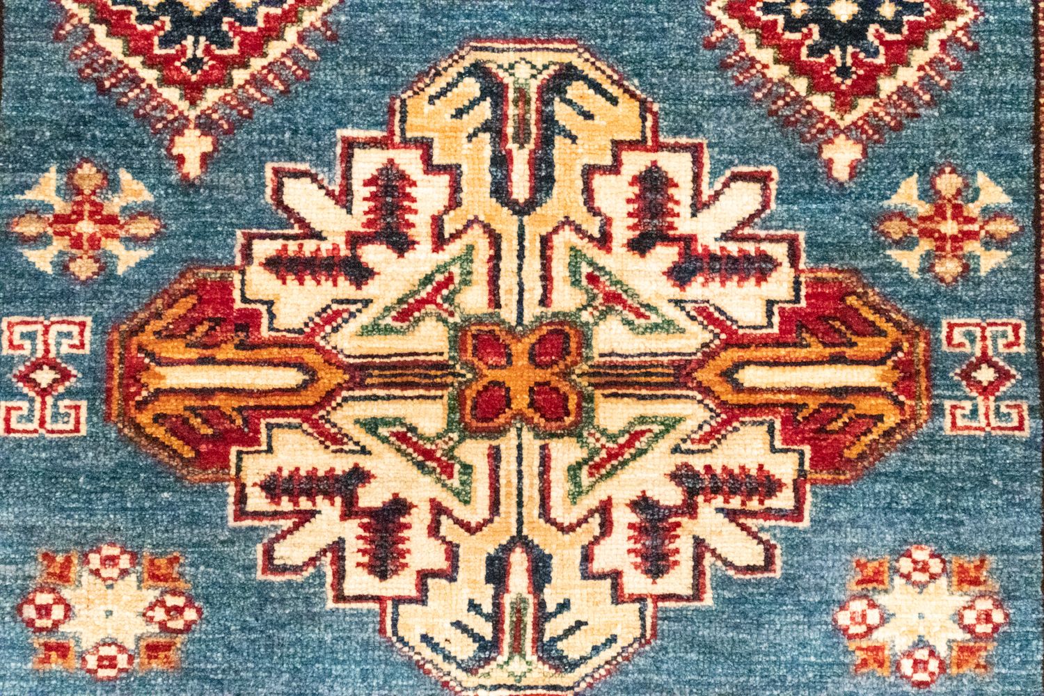 Tappeto Ziegler - Kazak - 157 x 102 cm - blu