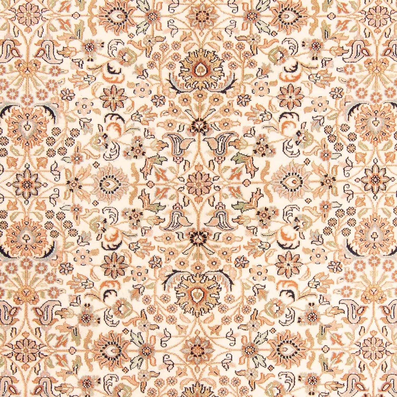 Tappeto orientale - Keshan - Indo - 240 x 173 cm - beige