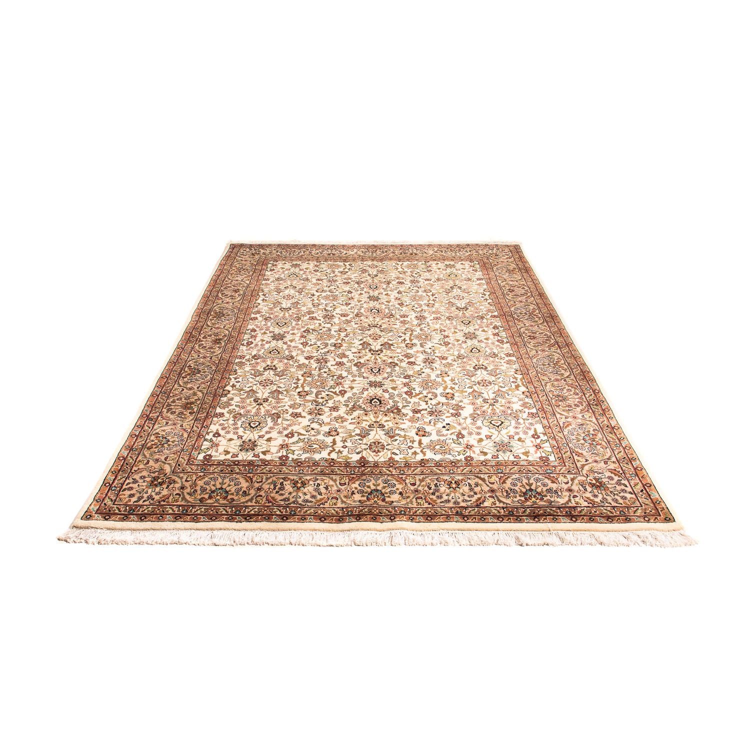 Tappeto orientale - Keshan - Indo - 235 x 175 cm - beige