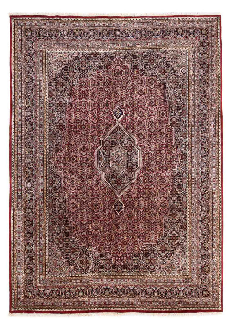 Tappeto orientale - Bidjar - Indo - 336 x 246 cm - rosso scuro