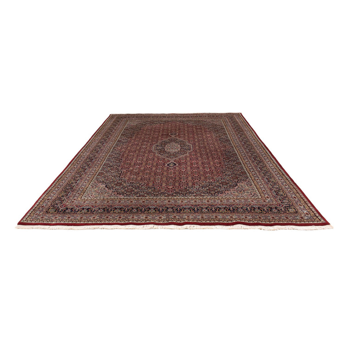 Tappeto orientale - Bidjar - Indo - 336 x 246 cm - rosso scuro