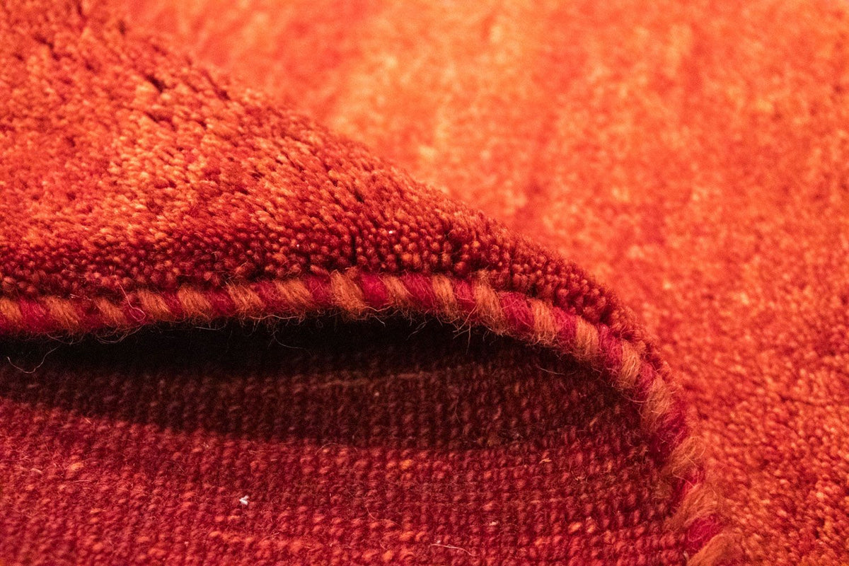 Tappeto Gabbeh - Persero - 148 x 101 cm - arancione