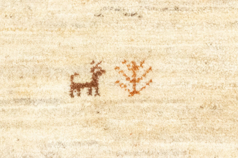 Tappeto Gabbeh - Persero - 149 x 101 cm - beige