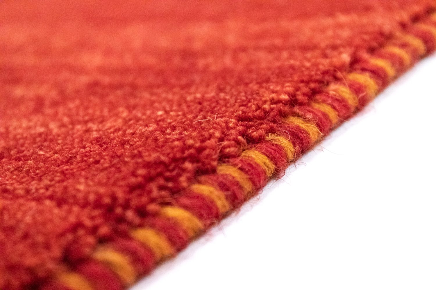Tappeto Gabbeh - Persero - 152 x 97 cm - arancione