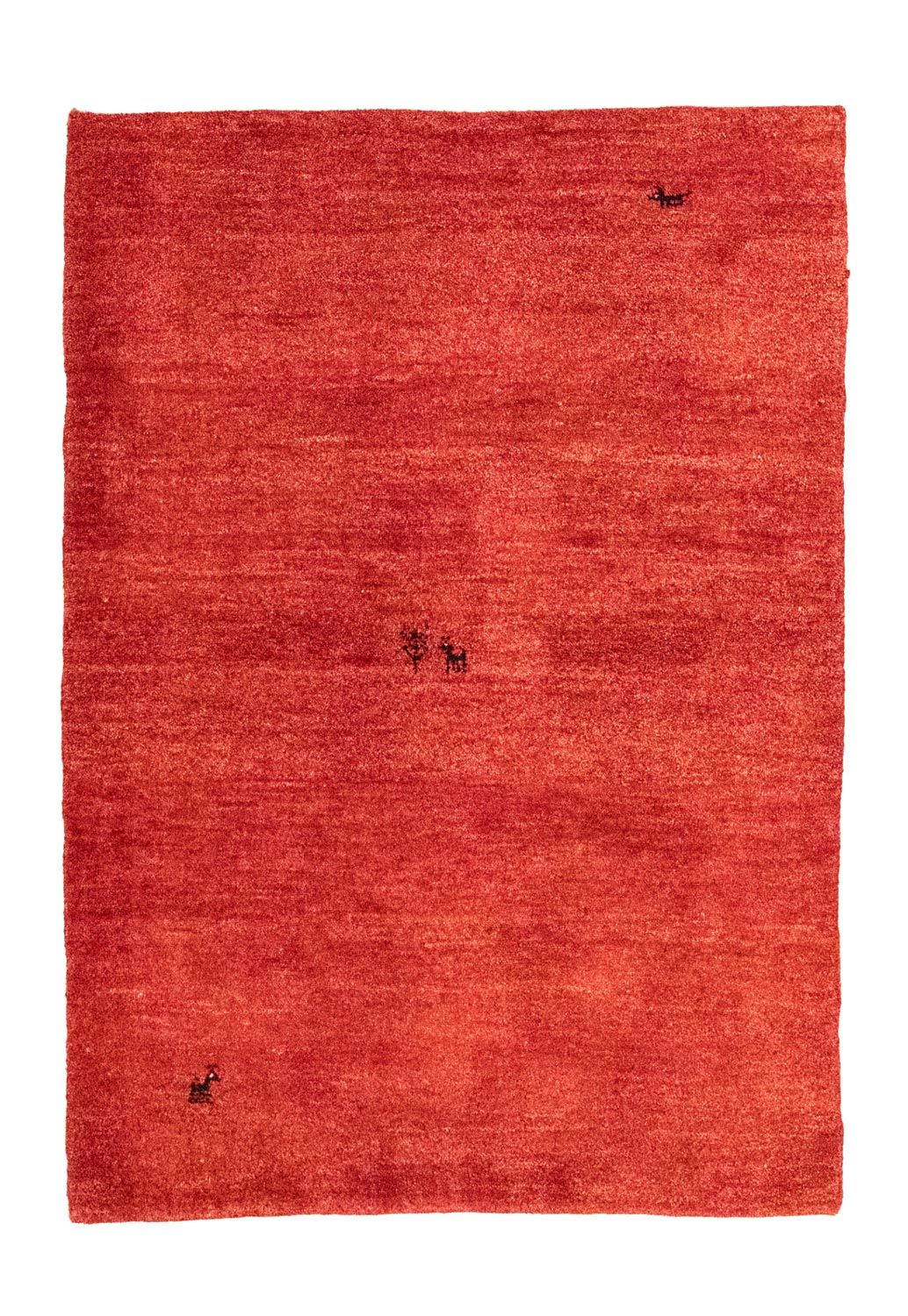 Tappeto Gabbeh - Persero - 146 x 102 cm - rosso