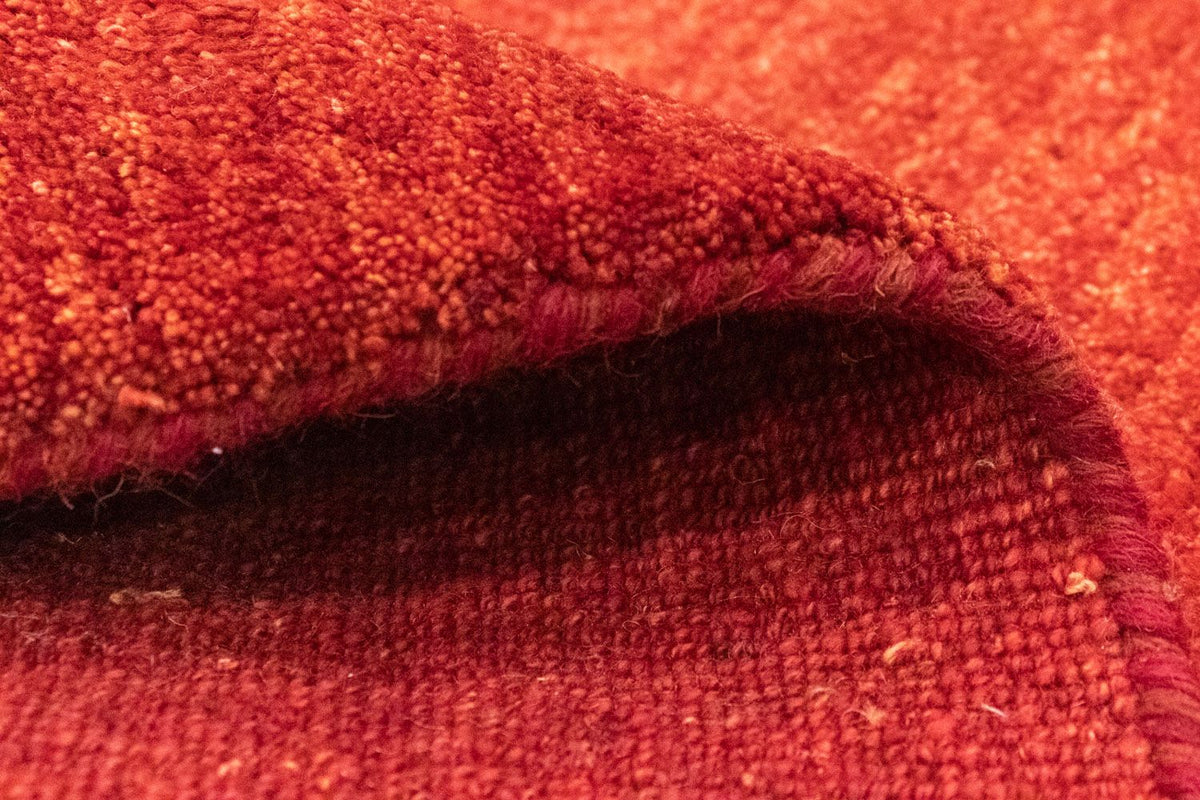 Tappeto Gabbeh - Persero - 144 x 100 cm - arancione