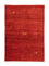 Tappeto Gabbeh - Persero - 145 x 100 cm - rosso