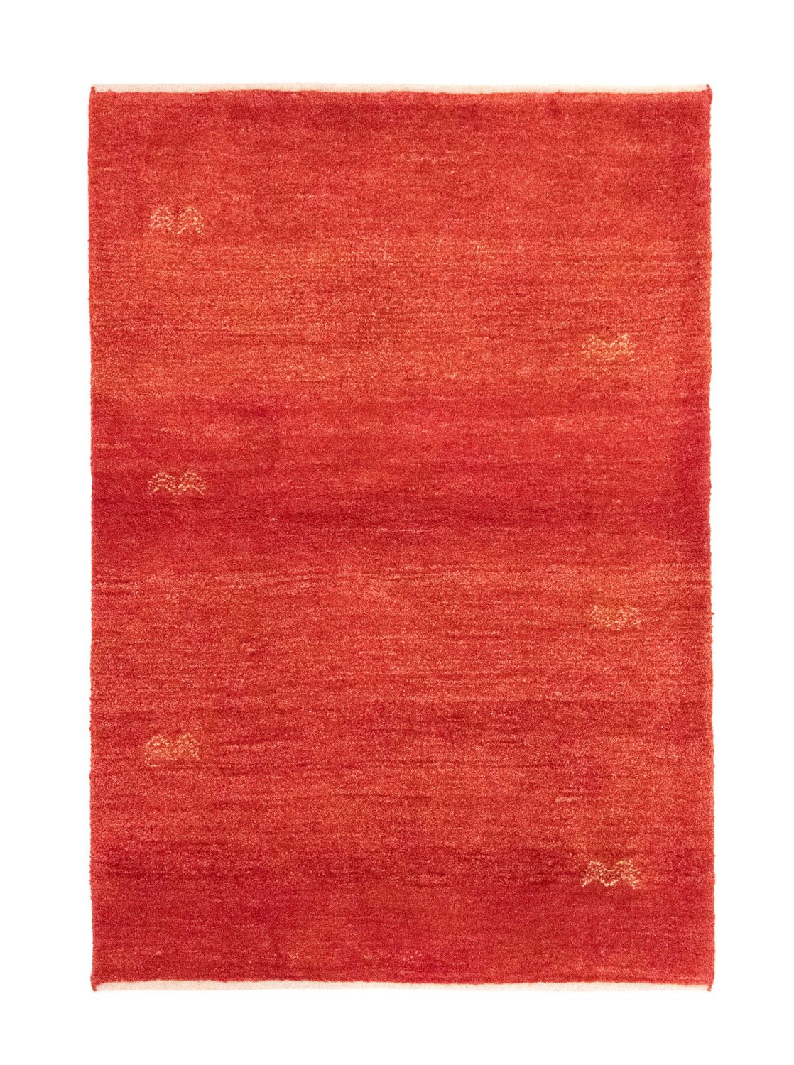 Tappeto Gabbeh - Persero - 144 x 101 cm - arancione