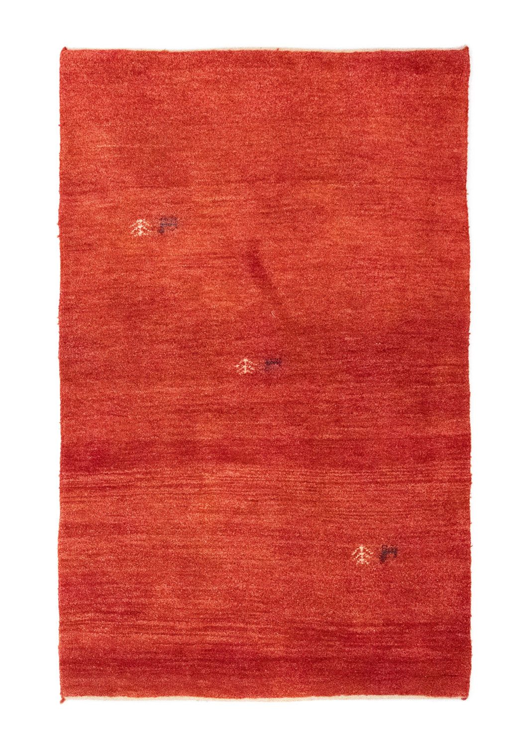Tappeto Gabbeh - Persero - 154 x 96 cm - arancione