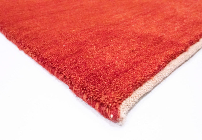 Tappeto Gabbeh - Persero - 154 x 96 cm - arancione