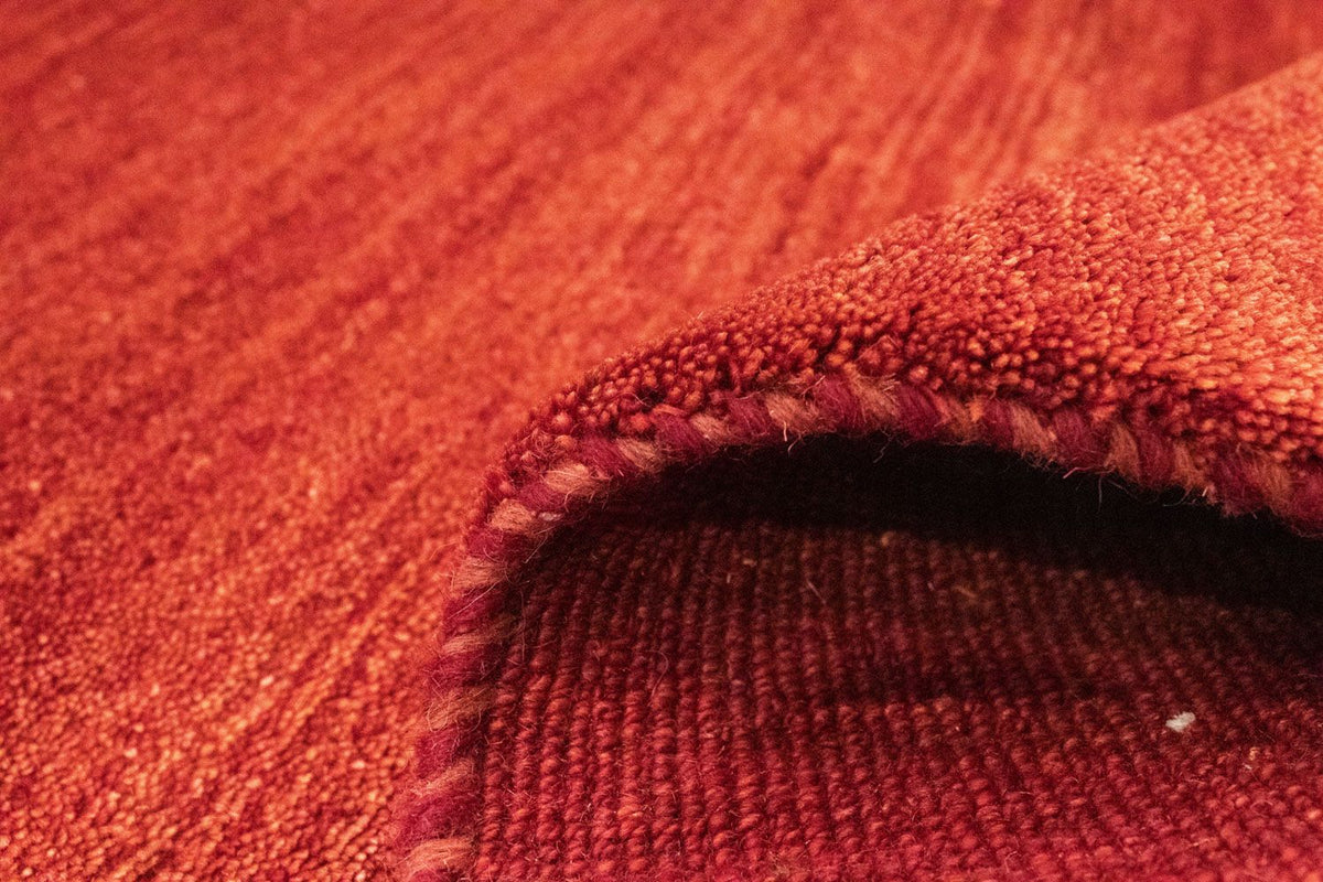 Tappeto Gabbeh - Persero - 154 x 96 cm - arancione