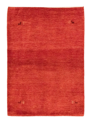 Tappeto Gabbeh - Persero - 143 x 100 cm - arancione