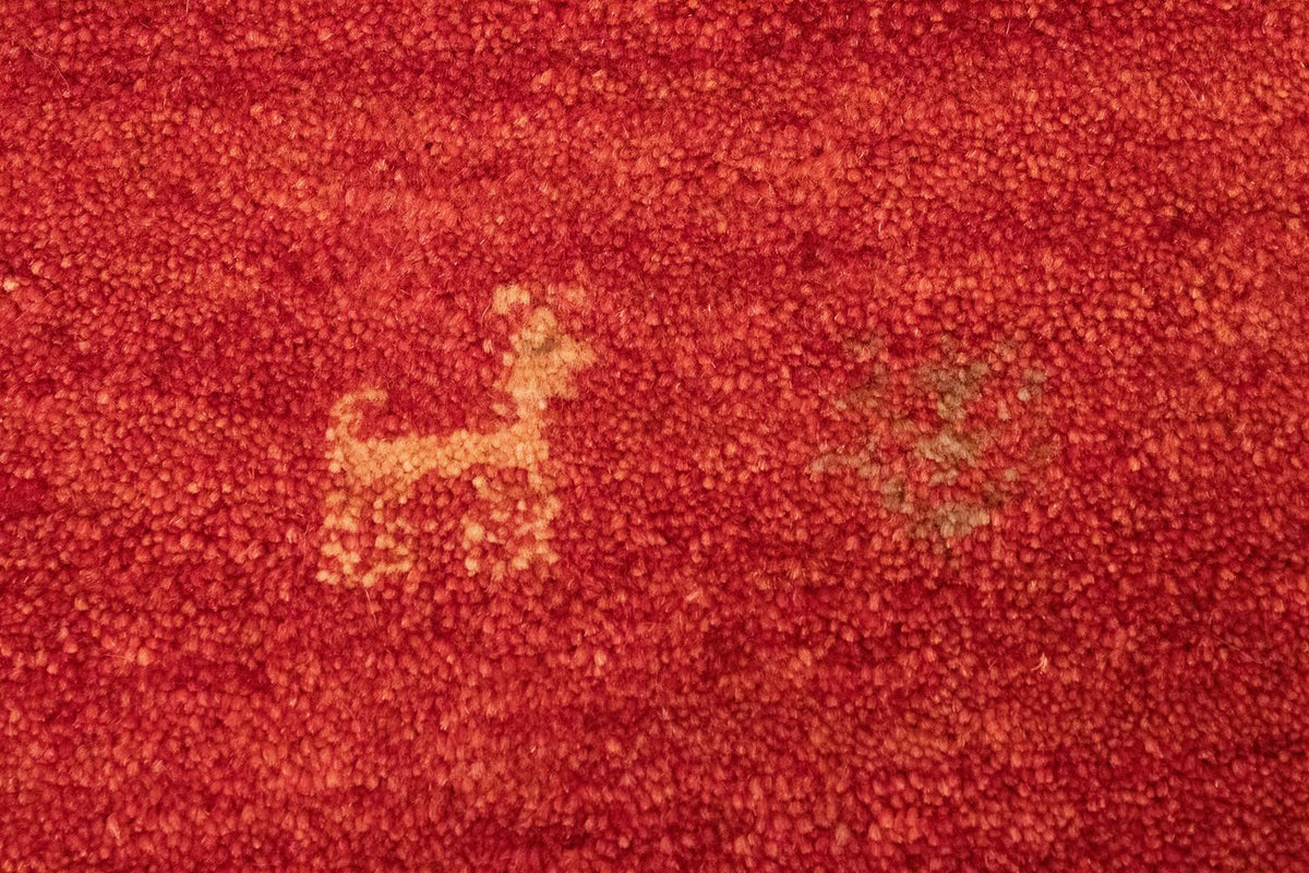 Tappeto Gabbeh - Persero - 150 x 101 cm - arancione