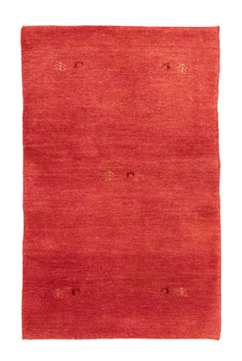 Tappeto Gabbeh - Persero - 147 x 94 cm - arancione