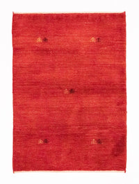 Tappeto Gabbeh - Persero - 140 x 100 cm - rosso