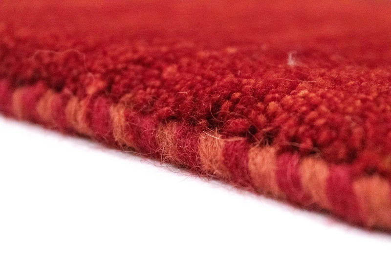 Tappeto Gabbeh - Persero - 140 x 100 cm - rosso