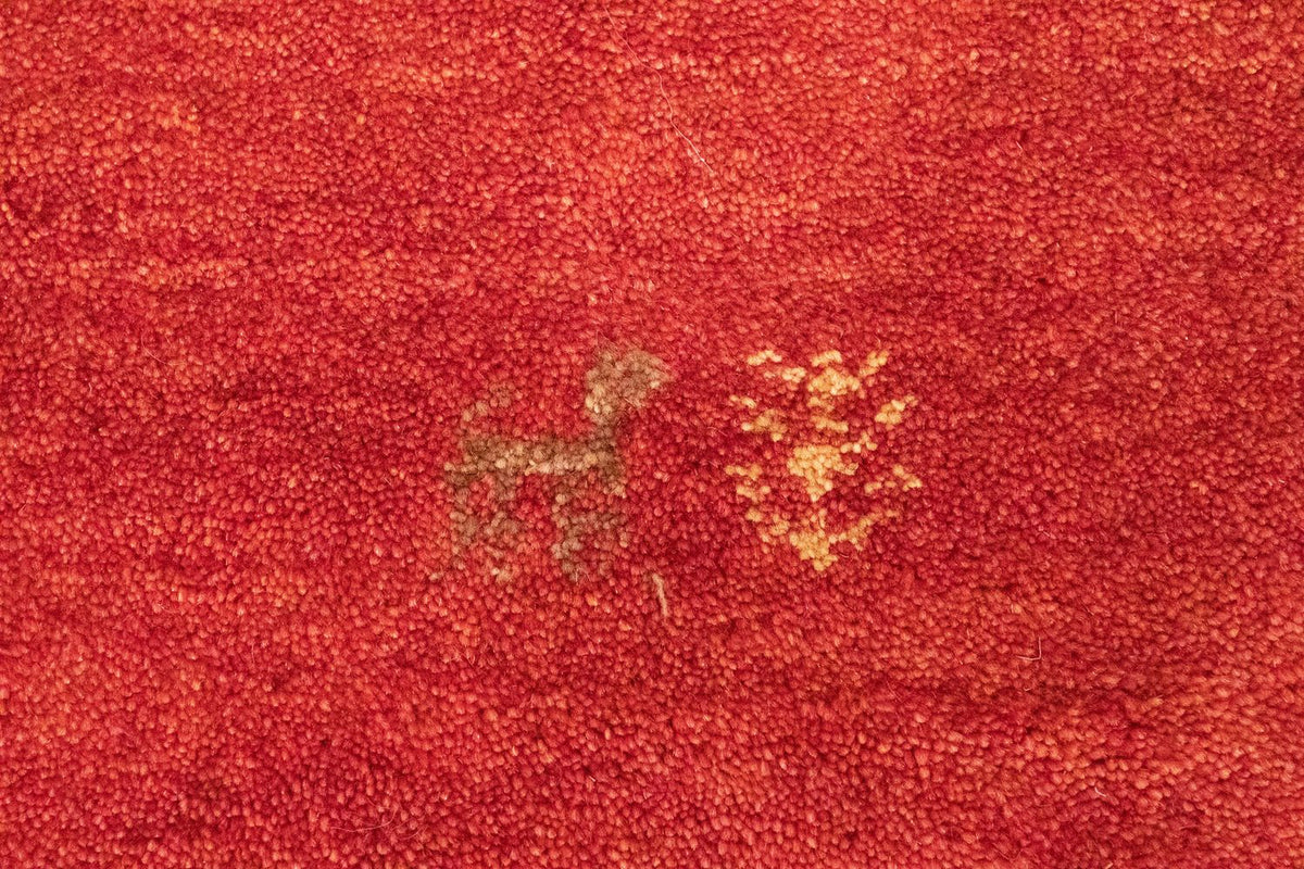 Tappeto Gabbeh - Persero - 145 x 100 cm - rosso