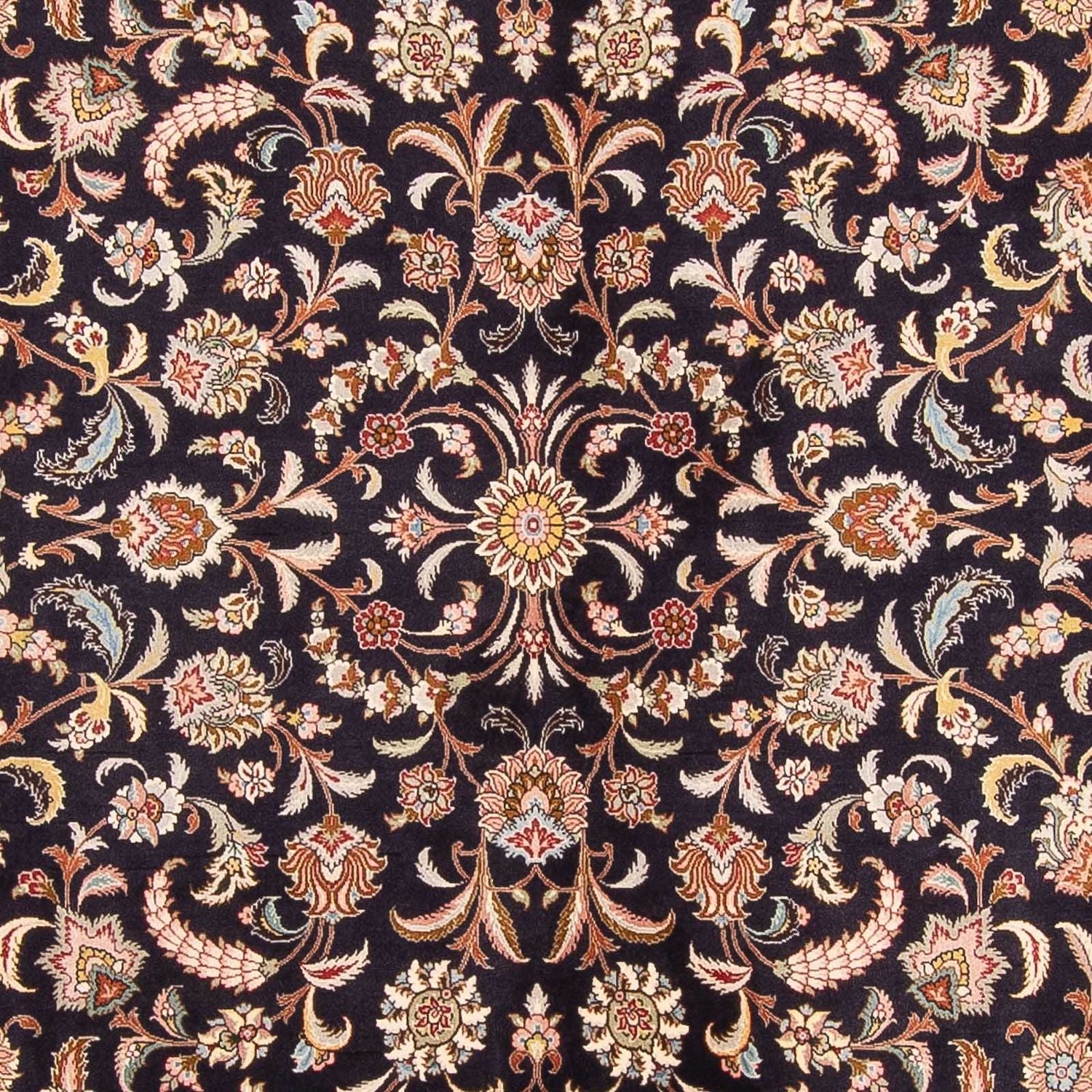 Tappeto Persero - Tabriz - Reale - 305 x 250 cm - blu scuro