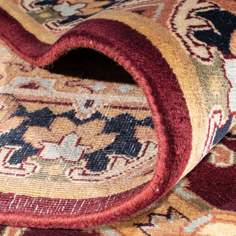 Tappeto orientale - Keshan - Indo - 307 x 244 cm - rosso scuro