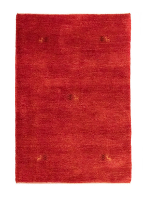 Tappeto Gabbeh - Persero - 147 x 99 cm - rosso