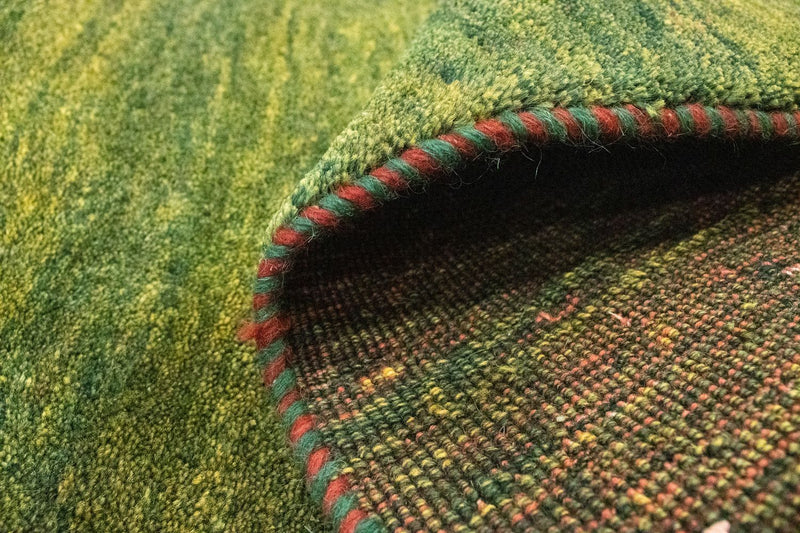 Tappeto Gabbeh - Persero - 133 x 92 cm - verde