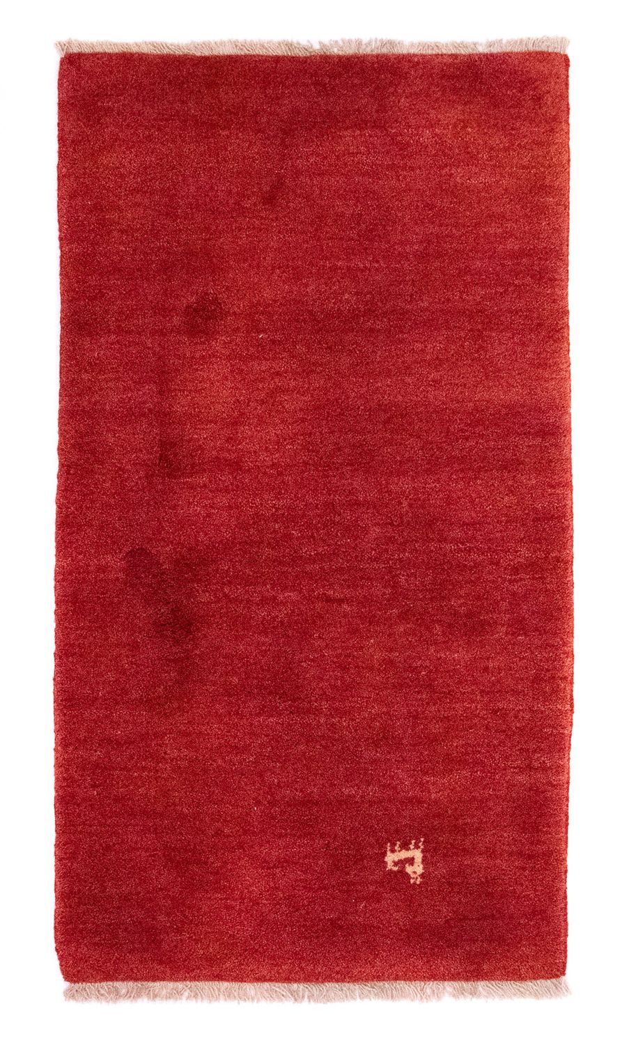 Tappeto Gabbeh - Persero - 144 x 79 cm - rosso