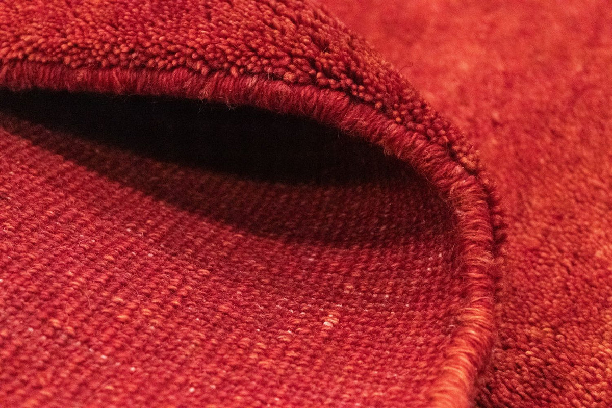 Tappeto Gabbeh - Persero - 144 x 79 cm - rosso