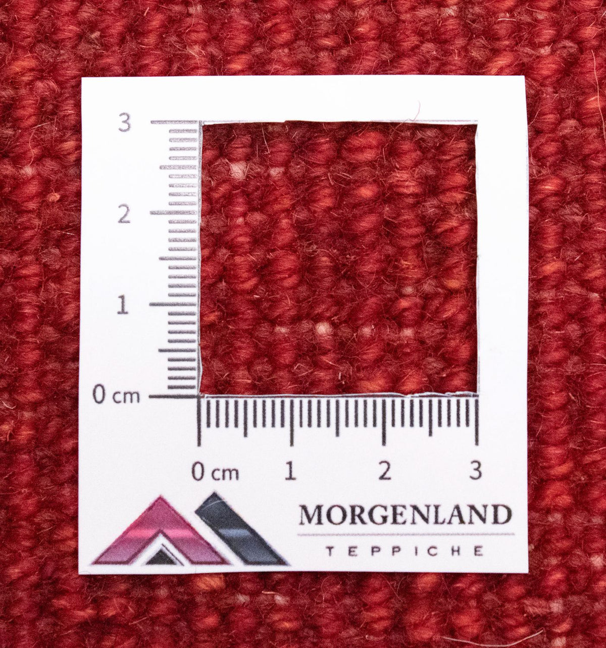 Tappeto Gabbeh - Persero - 144 x 79 cm - rosso