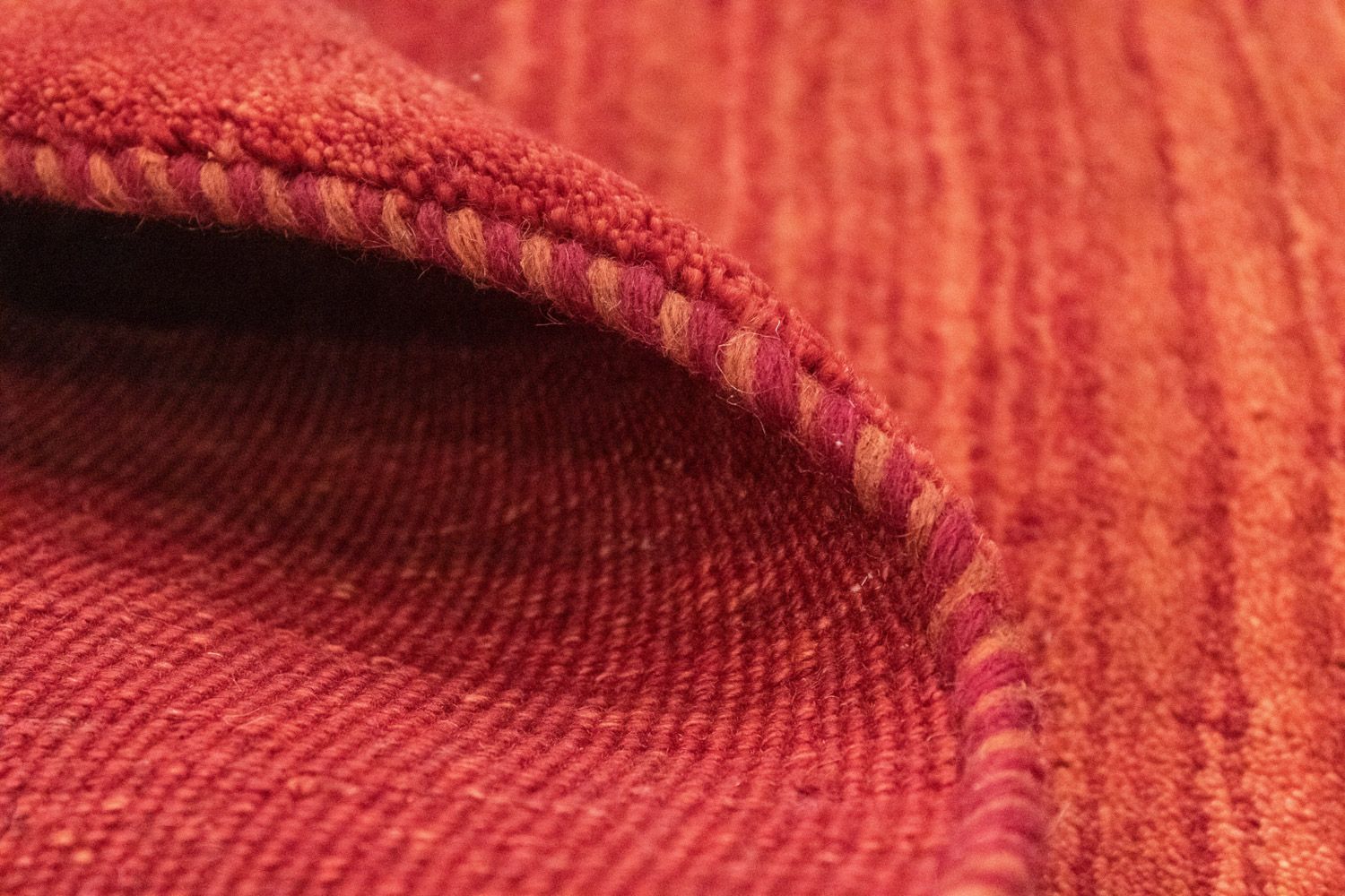 Tappeto Gabbeh - Persero - 125 x 76 cm - rosso