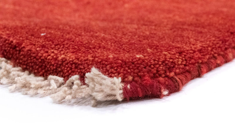 Tappeto Gabbeh - Persero - 132 x 77 cm - rosso