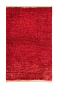 Tappeto Gabbeh - Persero - 128 x 78 cm - rosso