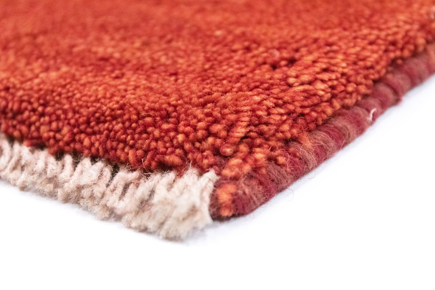 Tappeto Gabbeh - Persero - 110 x 74 cm - rosso