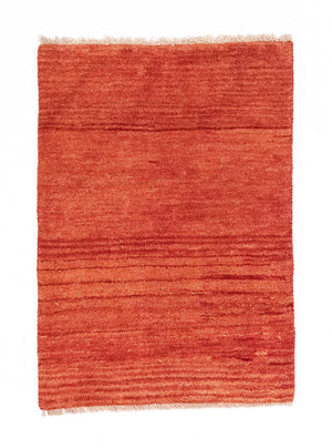 Tappeto Gabbeh - Persero - 108 x 76 cm - arancione