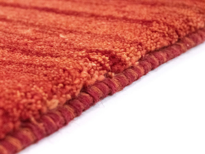 Tappeto Gabbeh - Persero - 108 x 76 cm - arancione