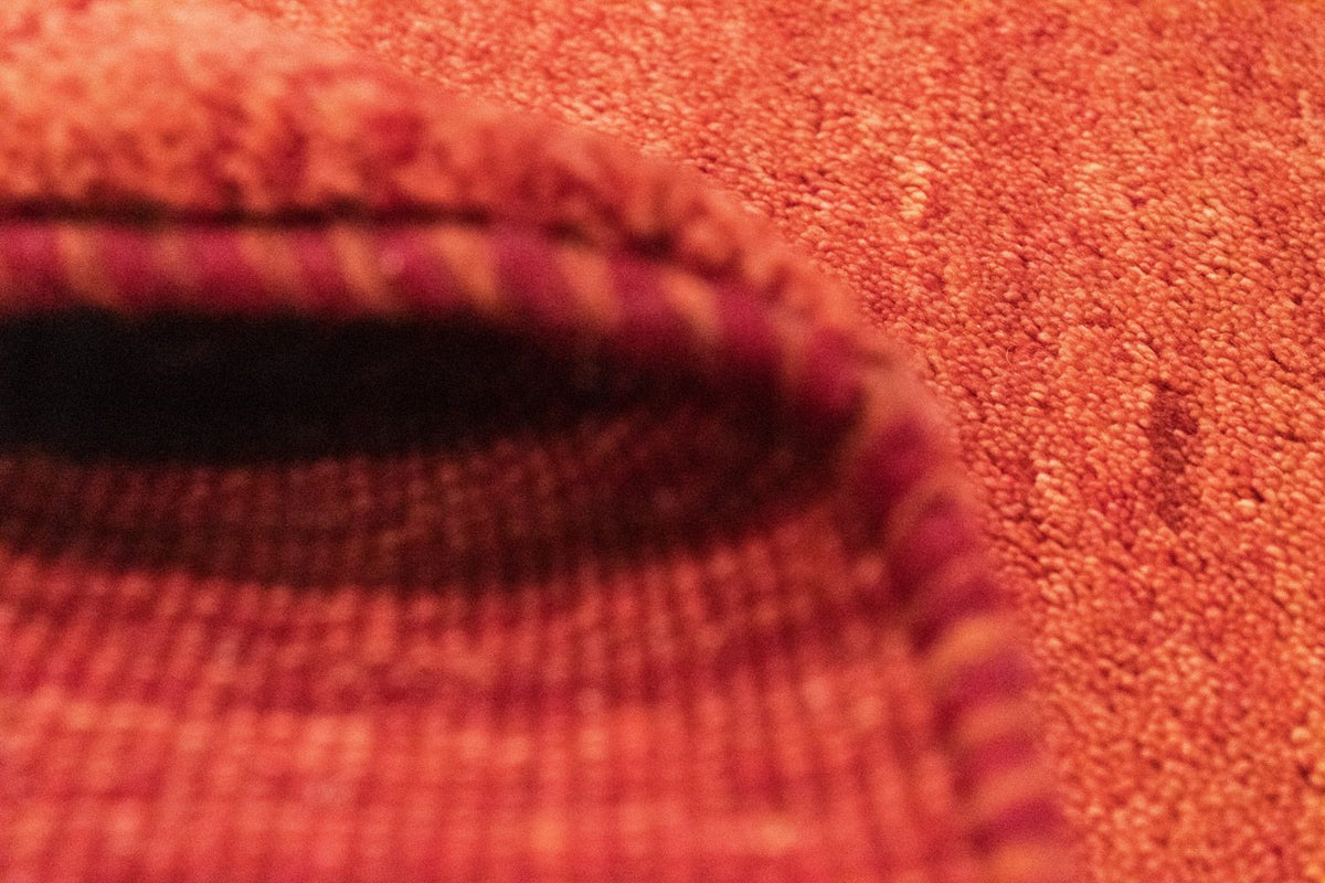 Tappeto Gabbeh - Persero - 108 x 76 cm - arancione