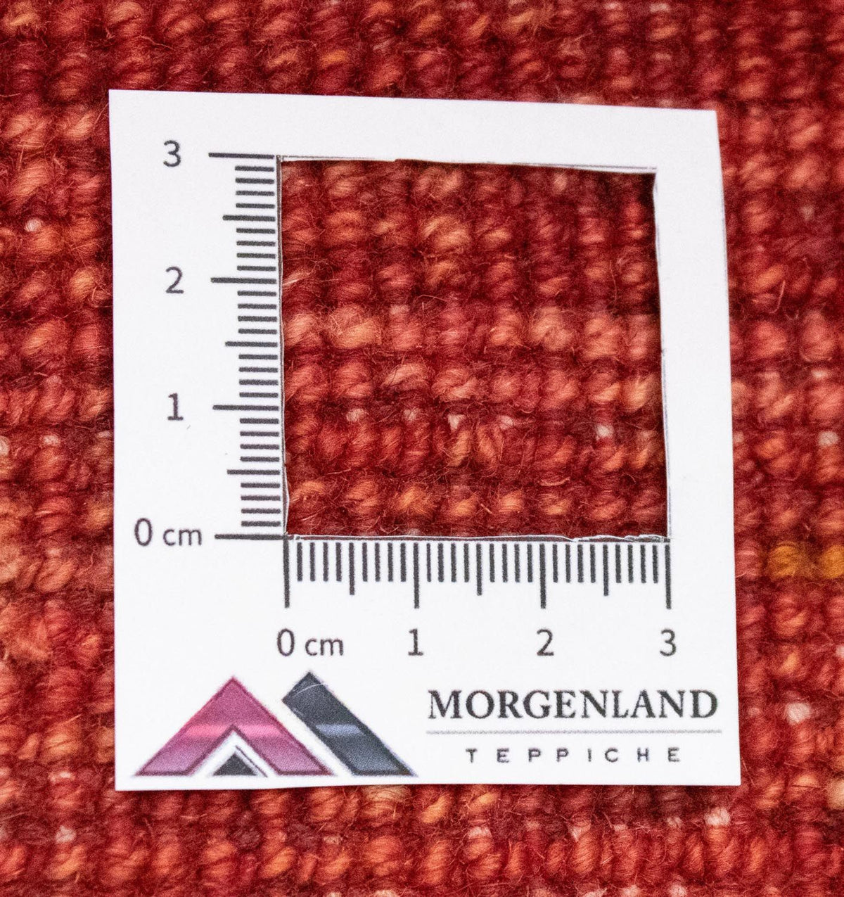 Tappeto Gabbeh - Persero - 108 x 76 cm - arancione