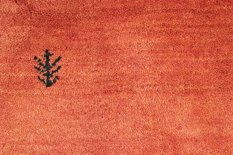 Tappeto Gabbeh - Persero - 136 x 79 cm - arancione