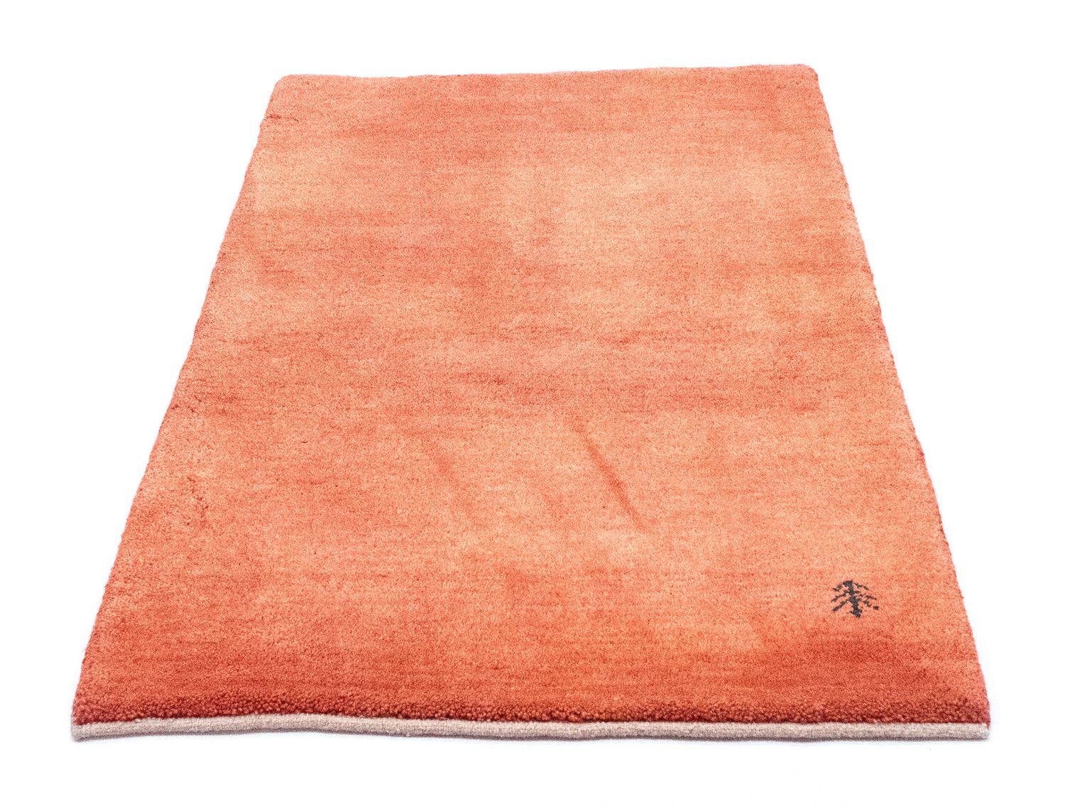 Tappeto Gabbeh - Persero - 136 x 79 cm - arancione
