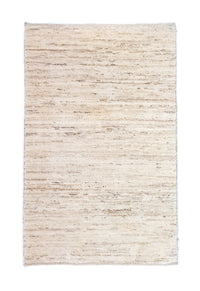 Tappeto Gabbeh - Persero - 132 x 83 cm - bianco naturale