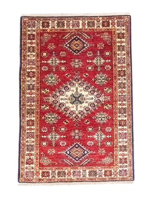 Tappeto Ziegler - Kazak - 126 x 87 cm - rosso