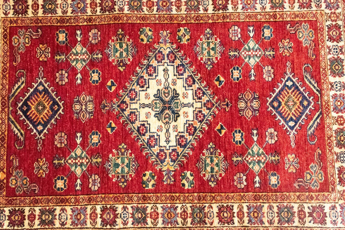 Tappeto Ziegler - Kazak - 126 x 87 cm - rosso