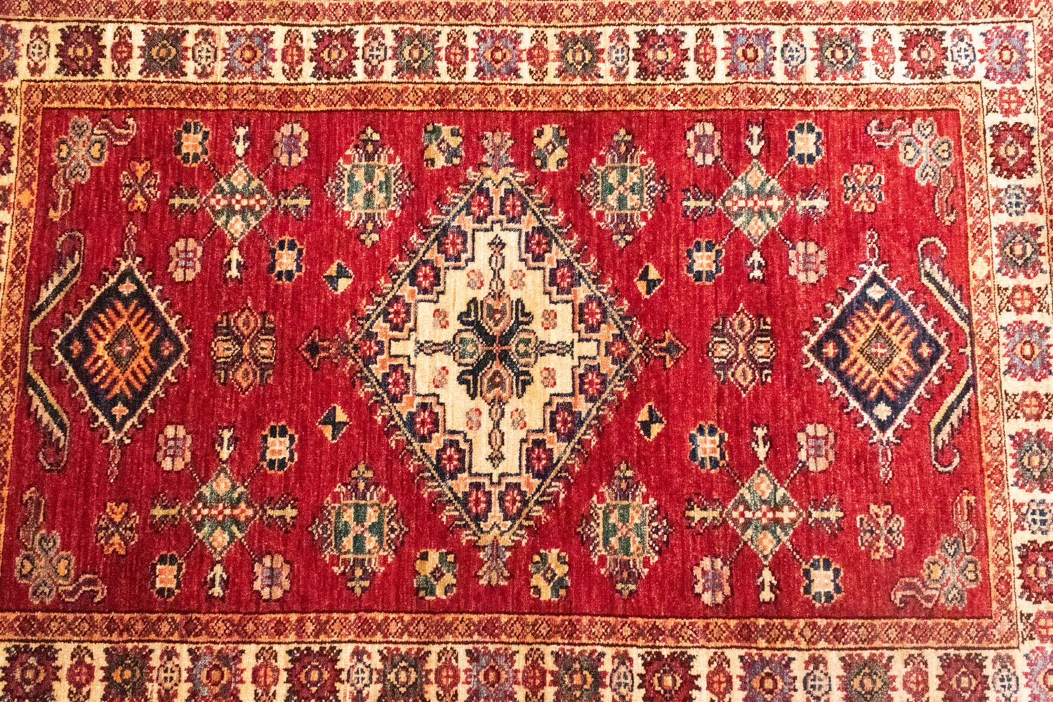 Tappeto Ziegler - Kazak - 125 x 83 cm - rosso