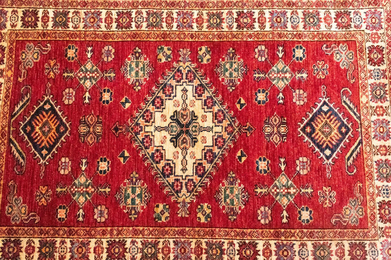Tappeto Ziegler - Kazak - 125 x 83 cm - rosso