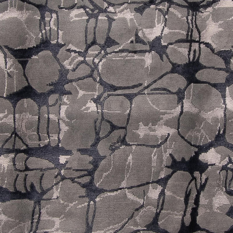Tappeto di design - 303 x 207 cm - grigio scuro